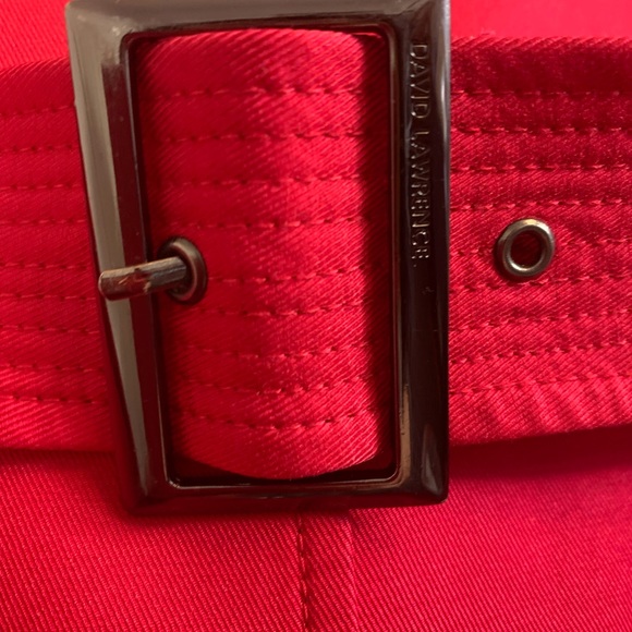 David Lawrence 🍒 Red Trench - Picture 7 of 16